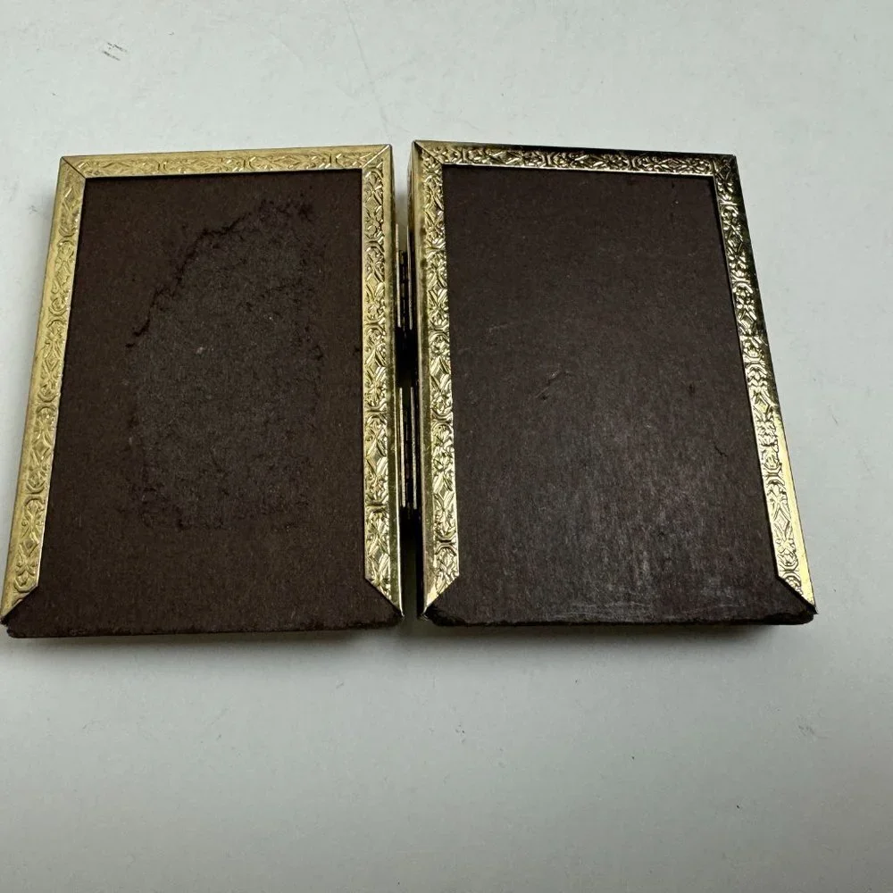 Vintage Retro Gold Frame Double Filigree